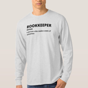 Boekhouding Humor Definitie Shirt