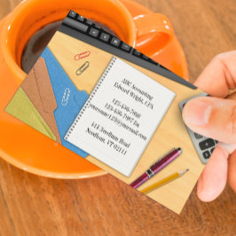 Boekhouding Kantoor Werkdesk Visitekaartje