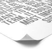 Boekhouding Poster (Hoek)