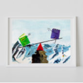 Boekhouding Poster Kunst Balans de Boeken