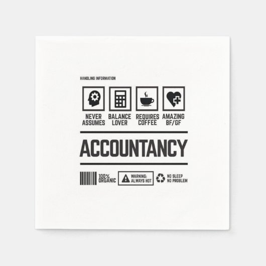 boekhouding servet (Voorkant)