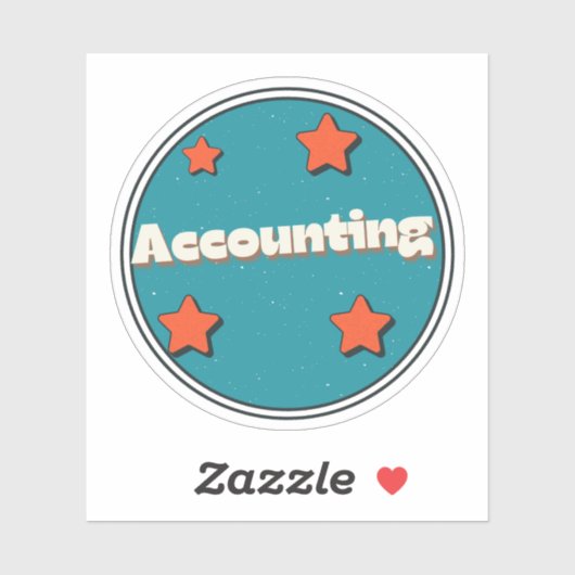 Boekhouding Sticker (Vel)