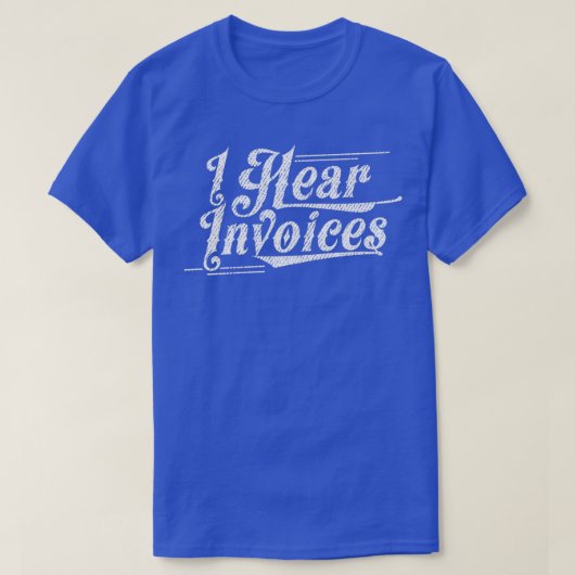 Boekhouding van accountants 16 t-shirt (Design voorkant)