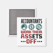 Boekhouding van de rekenplichtige magneet (Voorkant / Achterkant)