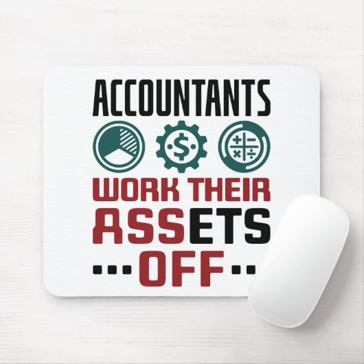 Boekhouding van de rekenplichtige muismat (Met muis)