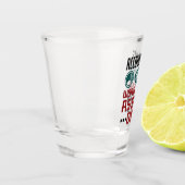 Boekhouding van de rekenplichtige shot glas (Links)