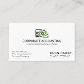 Boekhouding Visitekaartje (Voorkant)