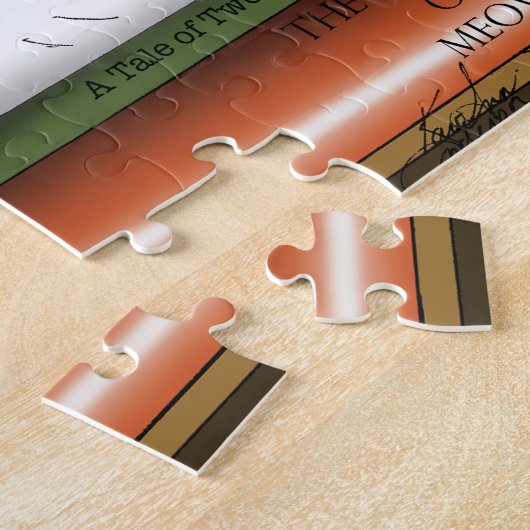 Boekhoudkat Legpuzzel (Zijkant)