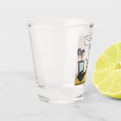 Boekhoudkundig Drink balanstotaal Punny Shot Glass Shot Glas (Links)