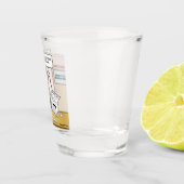 Boekhoudkundig Drink balanstotaal Punny Shot Glass Shot Glas (Rechts)