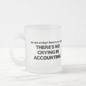 Boekhoudkundig geen drooggeld matglas koffiemok (Links)