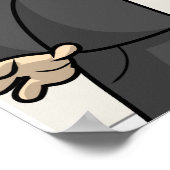 Boekhoudkundig Rangrapport Punny Poster (Hoek)