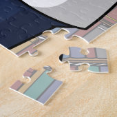 Boekhoudkundig rapport Punny Jigzaag Puzzle Legpuzzel (Zijkant)