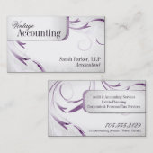  boekhoudkundig Visitekaartje (Voorkant / Achterkant)