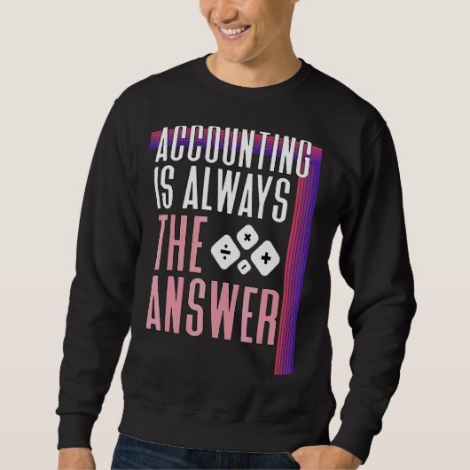 Boekhoudkundige accountant 2 trui (Voorkant)