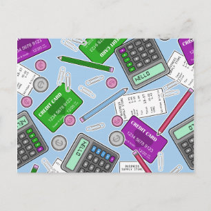 Boekhoudkundige / Accountant - Geaccepteerd patroo Briefkaart