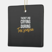 Boekhoudkundige accountant keramisch ornament (Links)