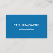 Boekhoudkundige accountant QR-code Visitekaartje (Achterkant)