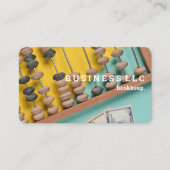 Boekhoudkundige accountant visitekaartje (Voorkant)