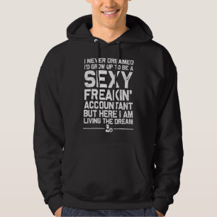 Boekhoudkundige accountant voor mannen Cpa Hoodie