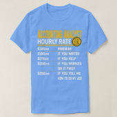 Boekhoudkundige analist Uourrate CPA Accountant Ac T-shirt (Design voorkant)