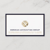 boekhoudkundige belasting visitekaartje (Voorkant)