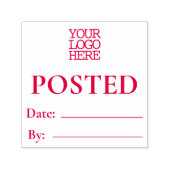 Boekhoudkundige boekhandelstransactie geposte zelf  zelfinktende stempel (Design)