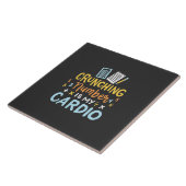 Boekhoudkundige Cruning Number is mijn hart Tegeltje (Zijkant)