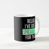 Boekhoudkundige grappigheid, ik heb een spreadshee koffiemok (Voorkant rechts)