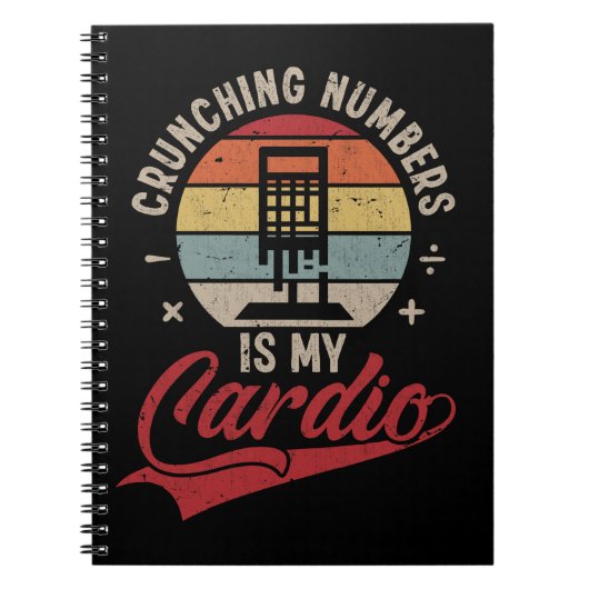 Boekhoudkundige Humor CPA Boekhoudkundige boekhoud Notitieboek (Voorkant)