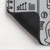 Boekhoudkundige illustraties muismat (Hoek)