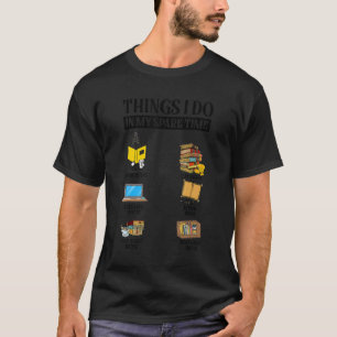 Boekhoudkundige lezingen Vrije tijd boekenboekenbo T-shirt