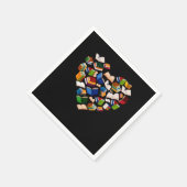 Boekhoudkundige Lover Leesend Librarian Bookworm R Servet (Hoek)