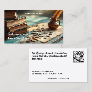boekhoudkundige QR Visitekaartje