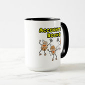 Boekhoudkundige Rocks Mok (Voorkant rechts)