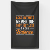 Boekhoudkundige Spandoek (Verticaal)