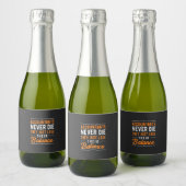 Boekhoudkundige Sparkling Wijnetiket (Flessen)