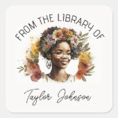 Boekhoudkundige stickers, bladwijzer Etiket voor a (Voorkant)