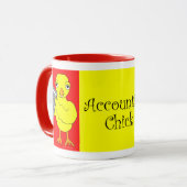 Boekhoudkundige tekst mok (Voorkant links)