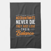 Boekhoudkundige Theedoek (Verticaal)