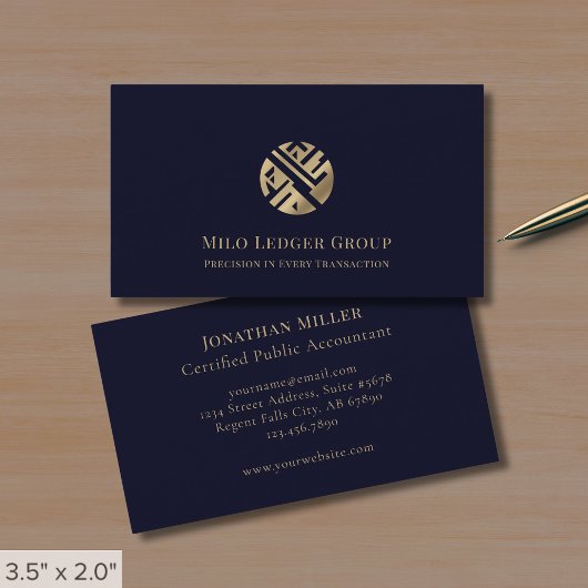 Boekhoudkundige Visitekaartjes