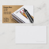 Boekhoudkundige Visitekaartjes (Voorkant / Achterkant)