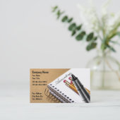 Boekhoudkundige Visitekaartjes (Staand voorkant)