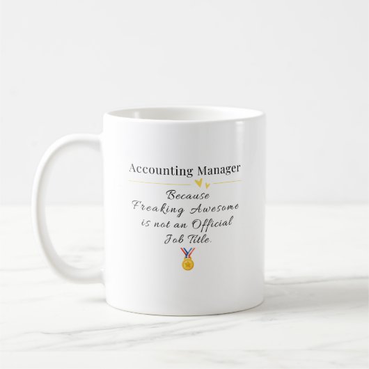Boekhoudmanager Koffiemok (Links)