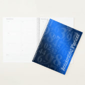Boekhoudnummers Blauwe Planner (bijgewerkt) (Display)