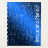Boekhoudnummers Blauwe Planner (bijgewerkt) (Voorkant)