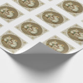 Boekhoudpapier - Victoriaans muizen met klauw Cadeaupapier (Hoek)