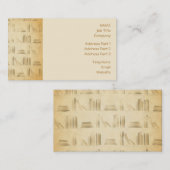 Boekhoudpatroon. De  Achtergrond van de Stijl van  Visitekaartje (Voorkant / Achterkant)