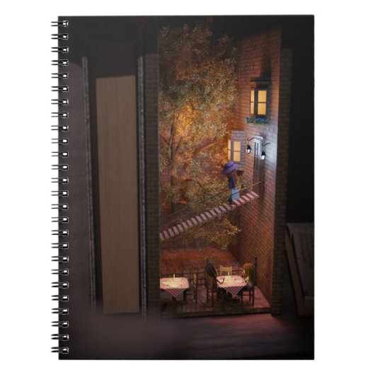 Boekhoudplank invoegen - trap naar huis notitieboek (Voorkant)