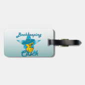 Boekhoudster 7 bagagelabel (Achterkant horizontaal)